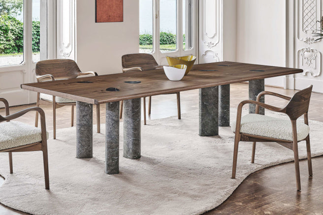 Porada Osmose Round & Rectangular Shaped Dining Table
