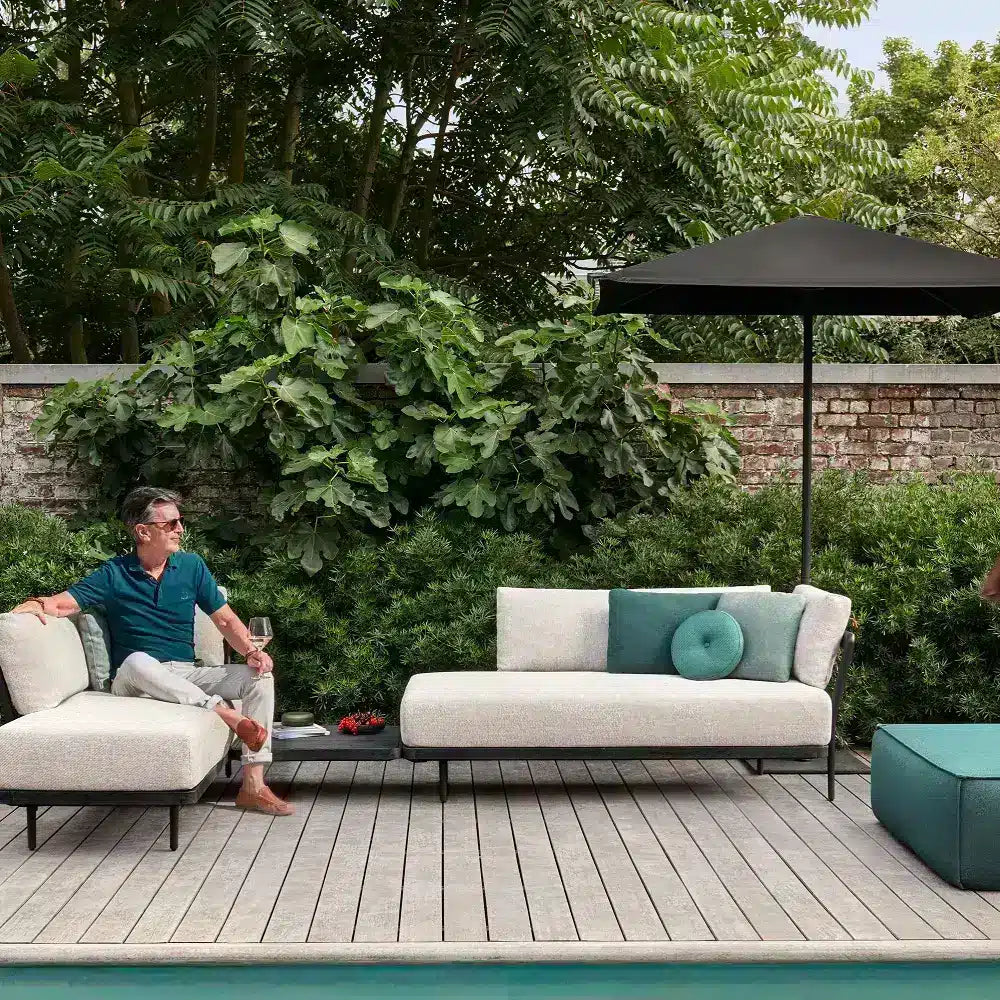 Manutti Flows Right Corner Double Seat