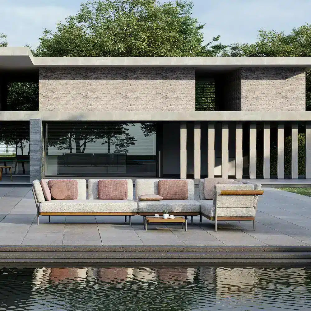 Manutti Flows Right Corner Double Seat