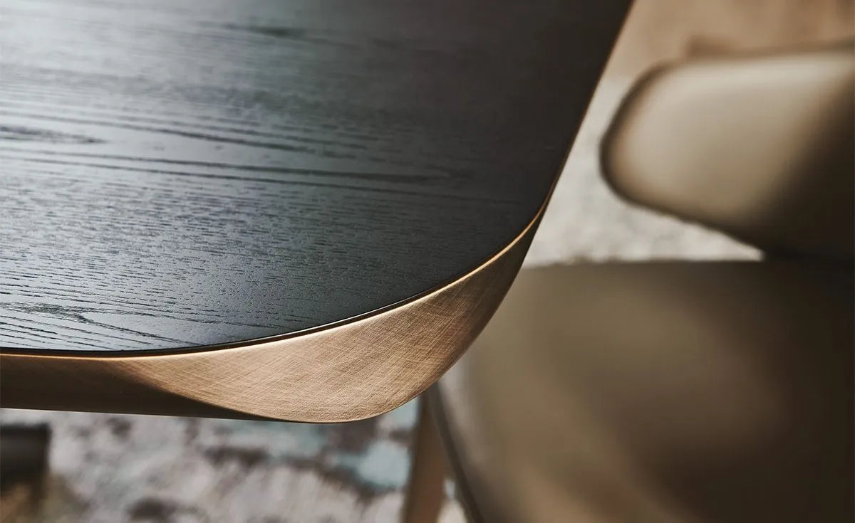 Cattelan Italia Planer Wood Barrel-Shaped Dining Table