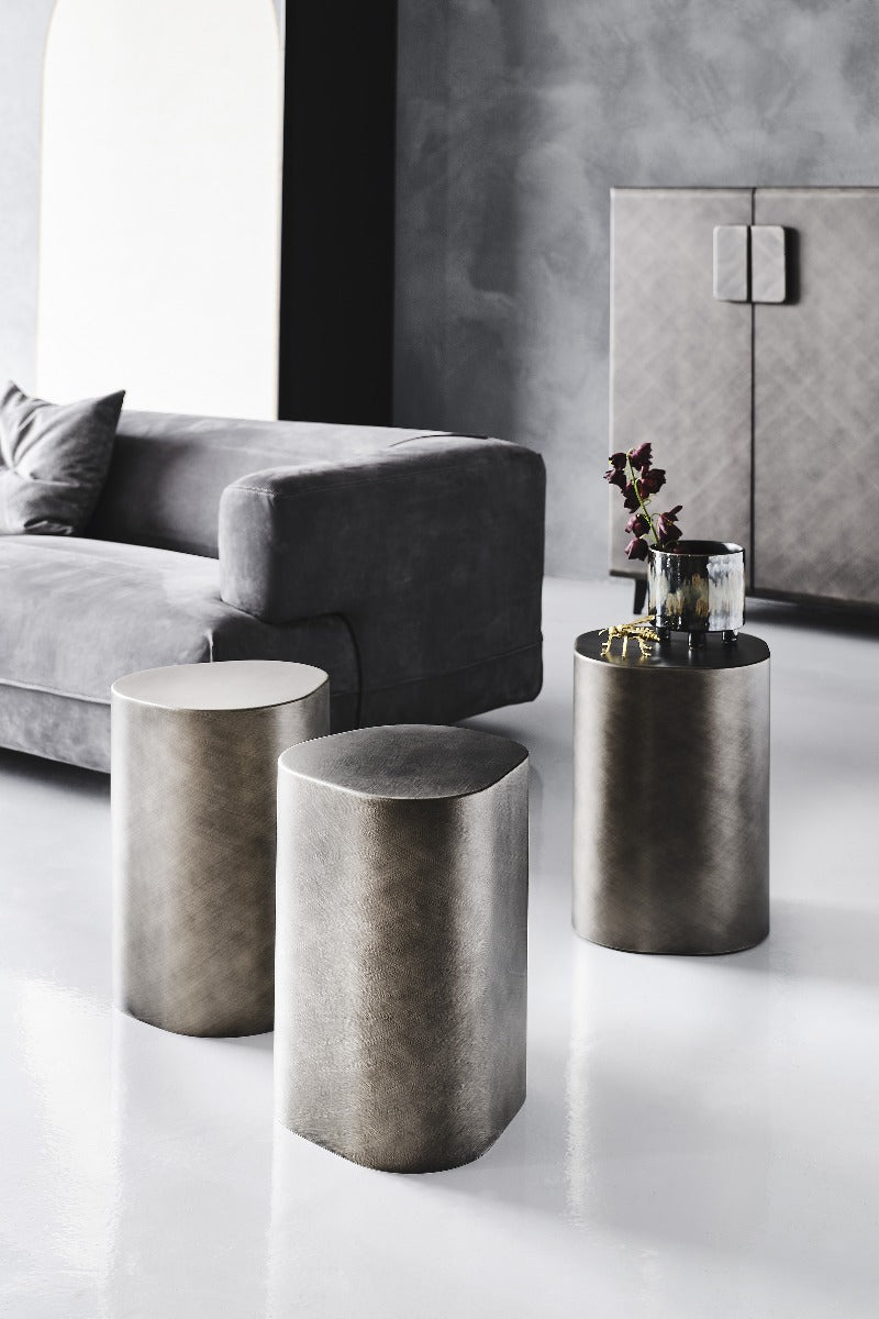Cattelan Italia Pancho Steel Stool And Footrests
