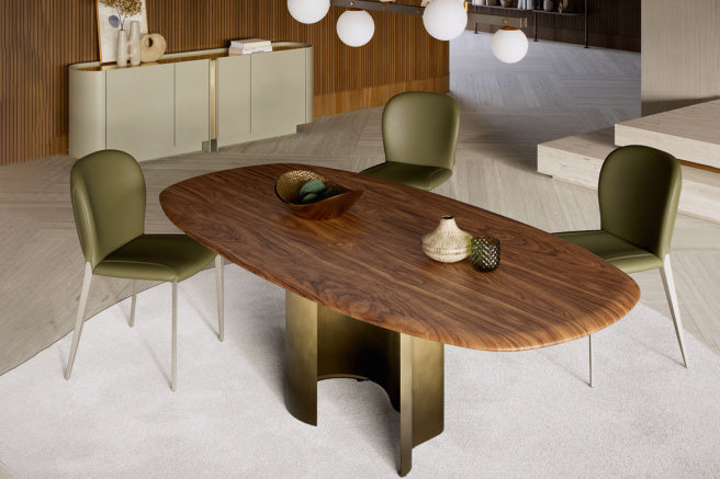 Cattelan Italia Papelito Wood Dining Table