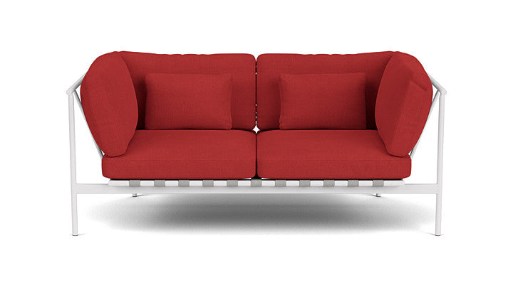 Barlow Tyrie Around Deep Seating Double Lounge Sofa with Aluminium Arms