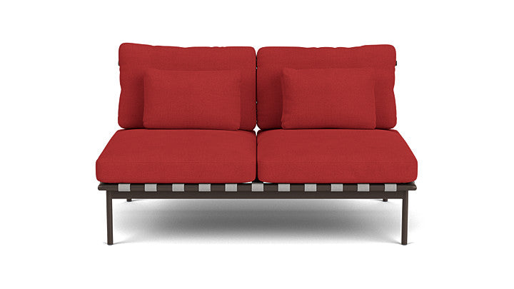 Barlow Tyrie Around Deep Seating Double Lounge Sofa Without Arms