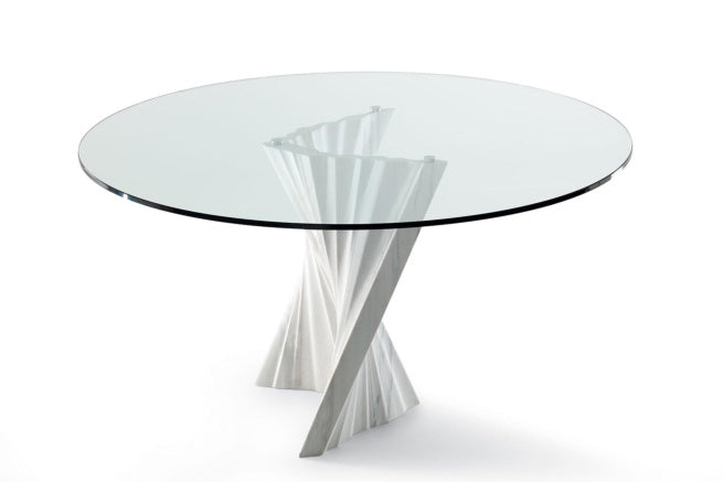 Cattelan Italia Plisset Glass Dining Table