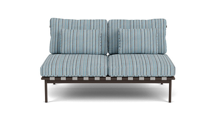 Barlow Tyrie Around Deep Seating Double Lounge Sofa Without Arms