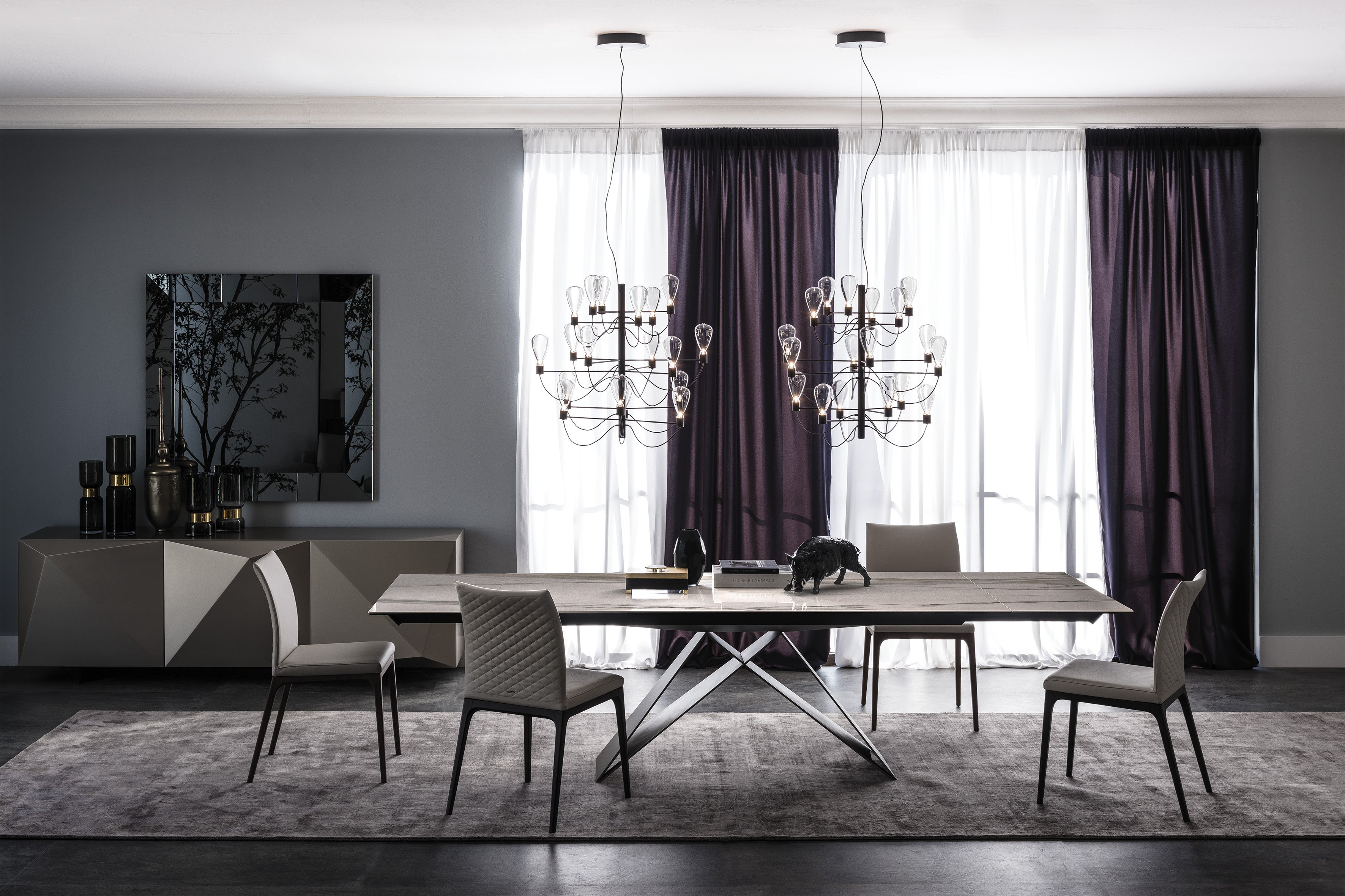 Cattelan Italia Premier Keramik Drive Extendible Table