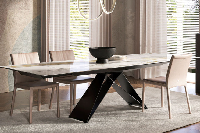 Cattelan Italia Premier Keramik Drive Extendible Dining Table