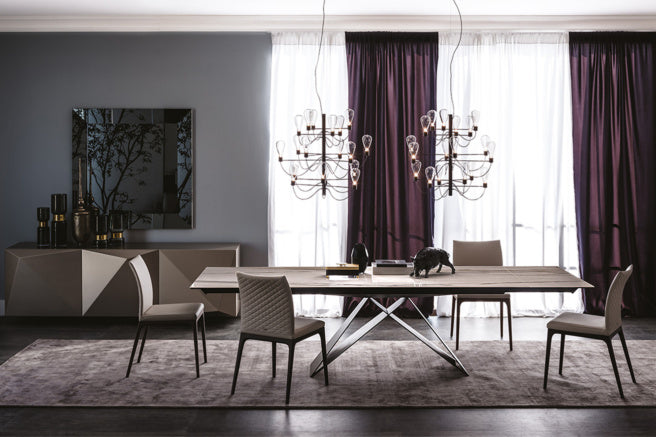 Cattelan Italia Premier Keramik Drive Extendible Dining Table