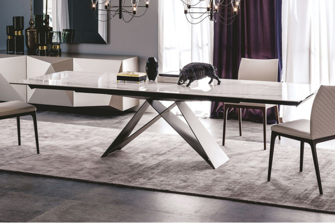 Cattelan Italia Premier Keramik Drive Extendible Dining Table