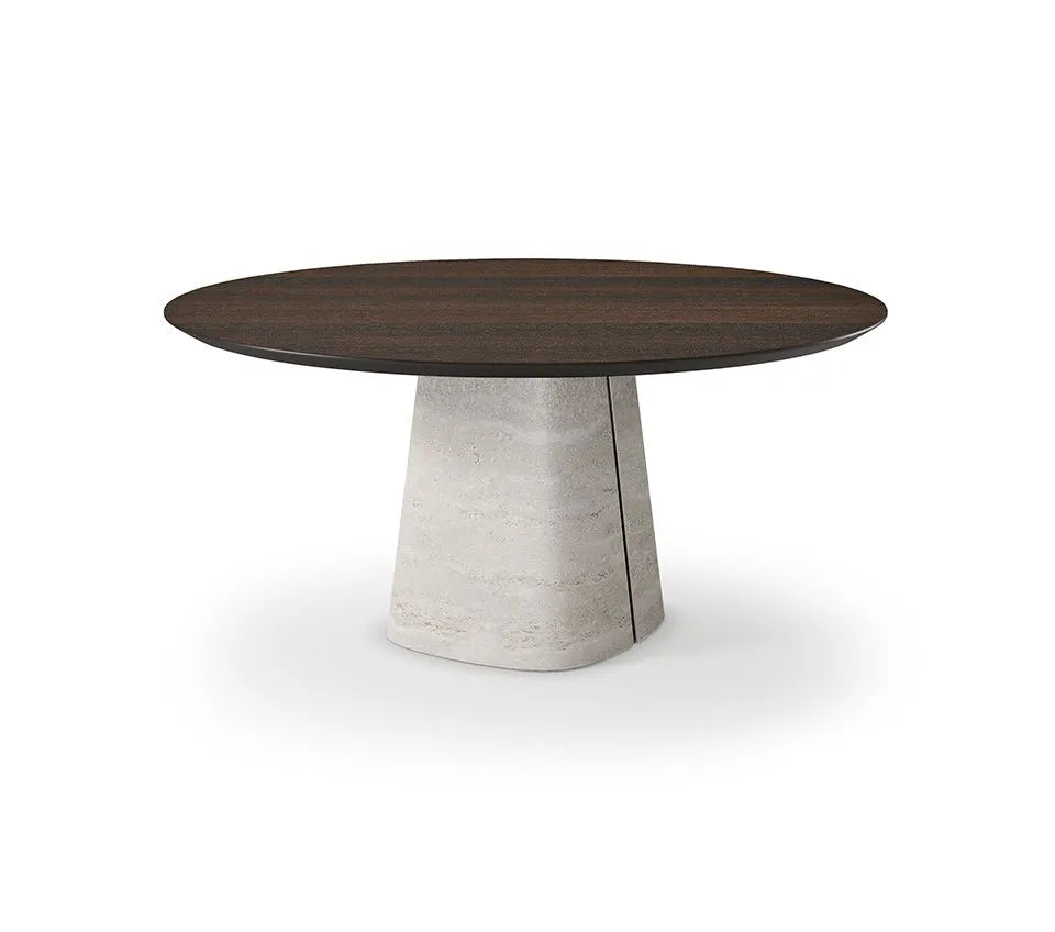 Cattelan Italia Rado Wood Round Dining Table
