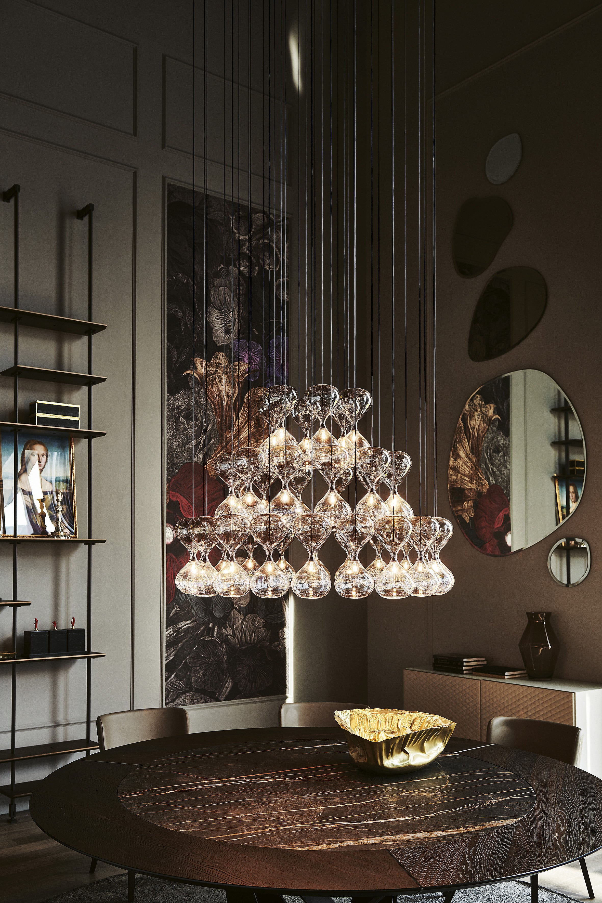 Cattelan Italia Sablier Ceiling Or Table Lamp