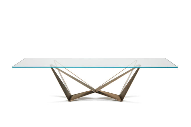 Cattelan Italia Skorpio Glass Dining Table – Fast Delivery