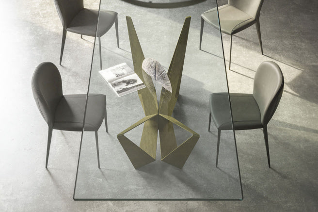 Cattelan Italia Skorpio Glass Dining Table – Fast Delivery