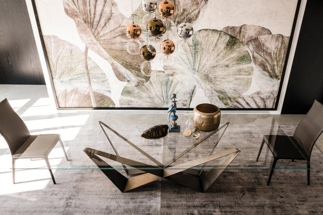 Cattelan Italia Skorpio Glass Dining Table – Fast Delivery