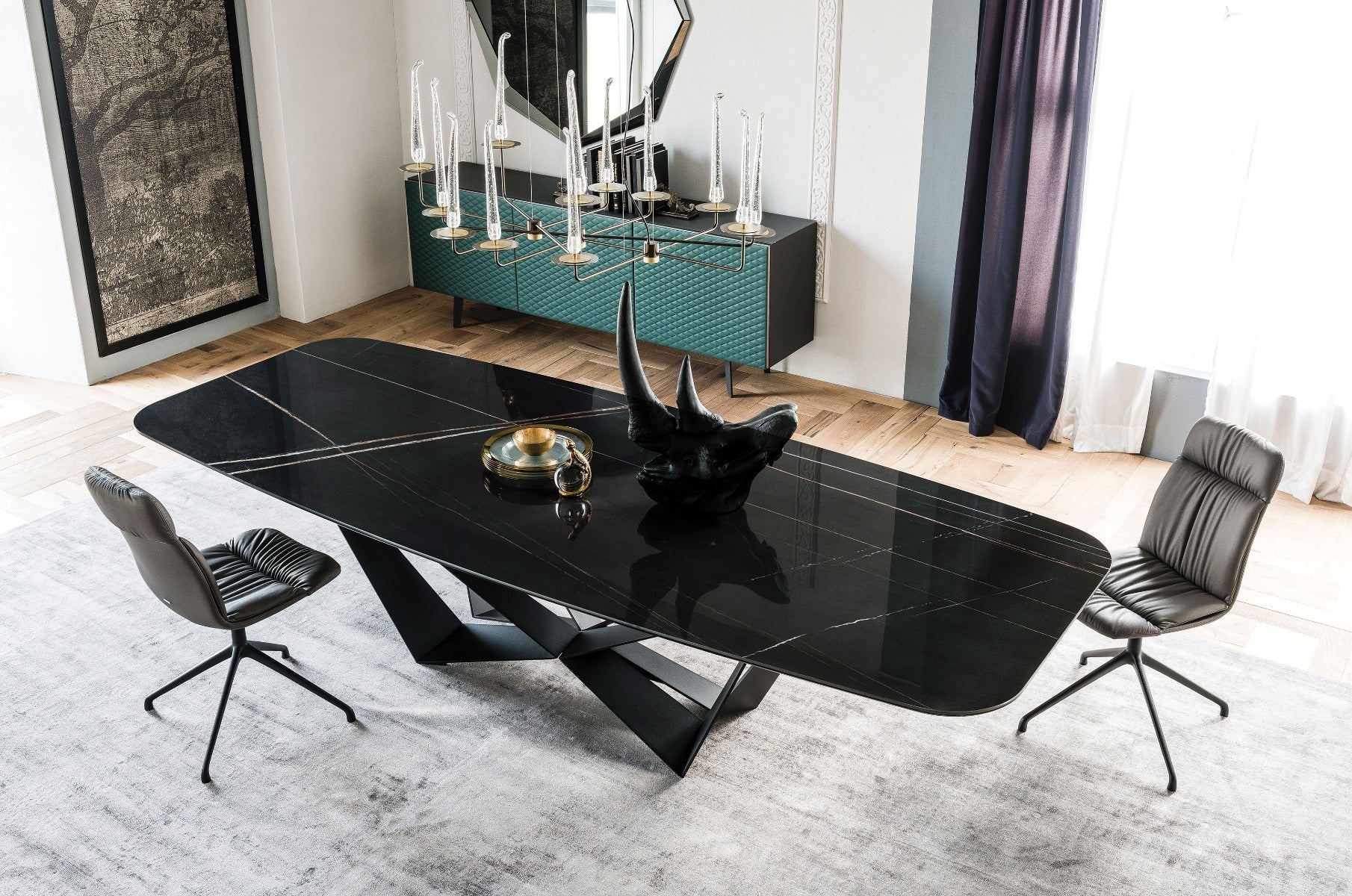 Cattelan Italia skorpio keramik Dining Table