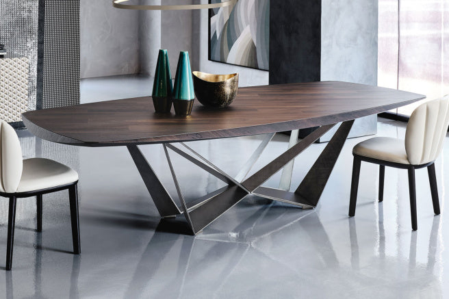 Cattelan Italia Skorpio Masterwood Dining Table