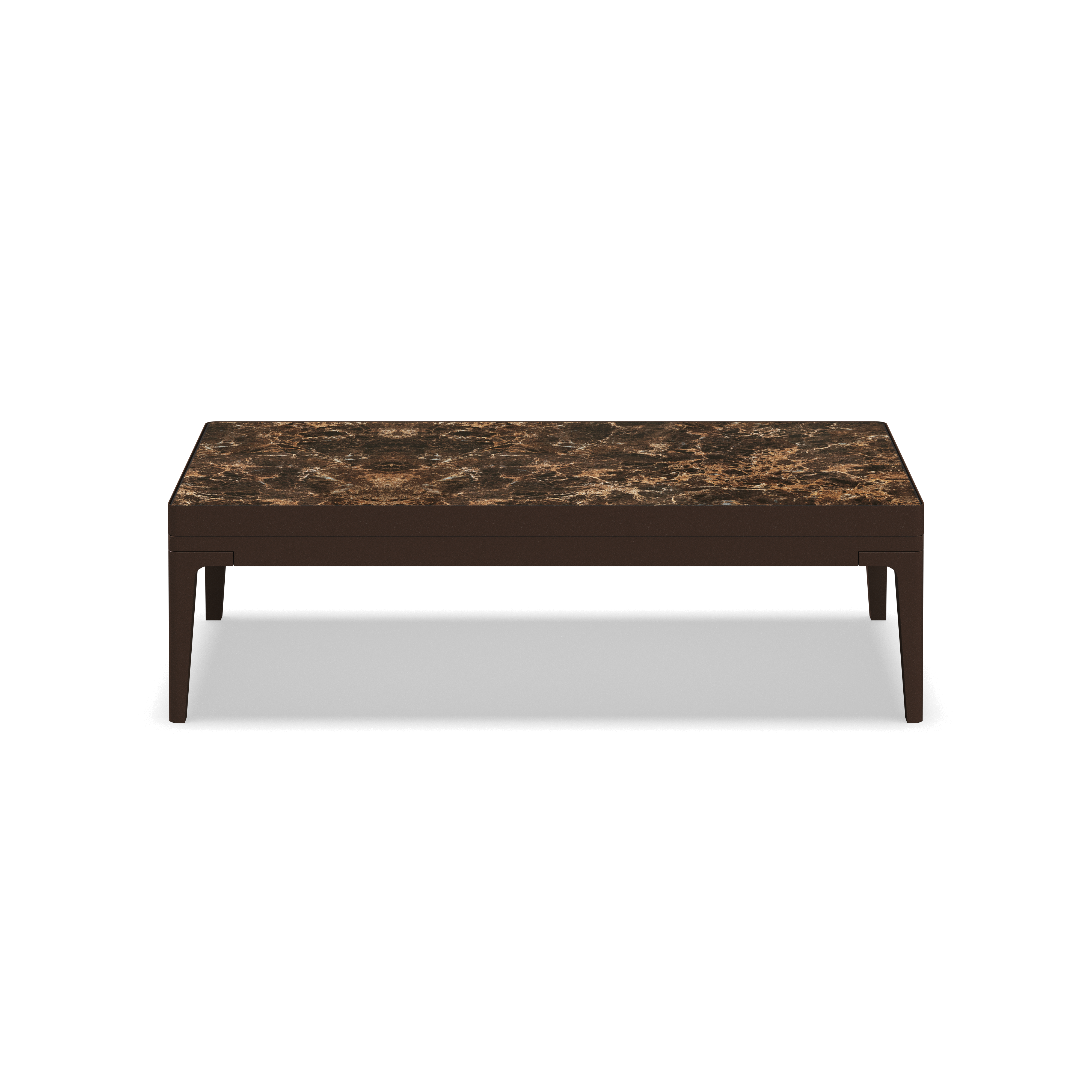 Gloster Grid Small Coffee Table -  Ceramic Top