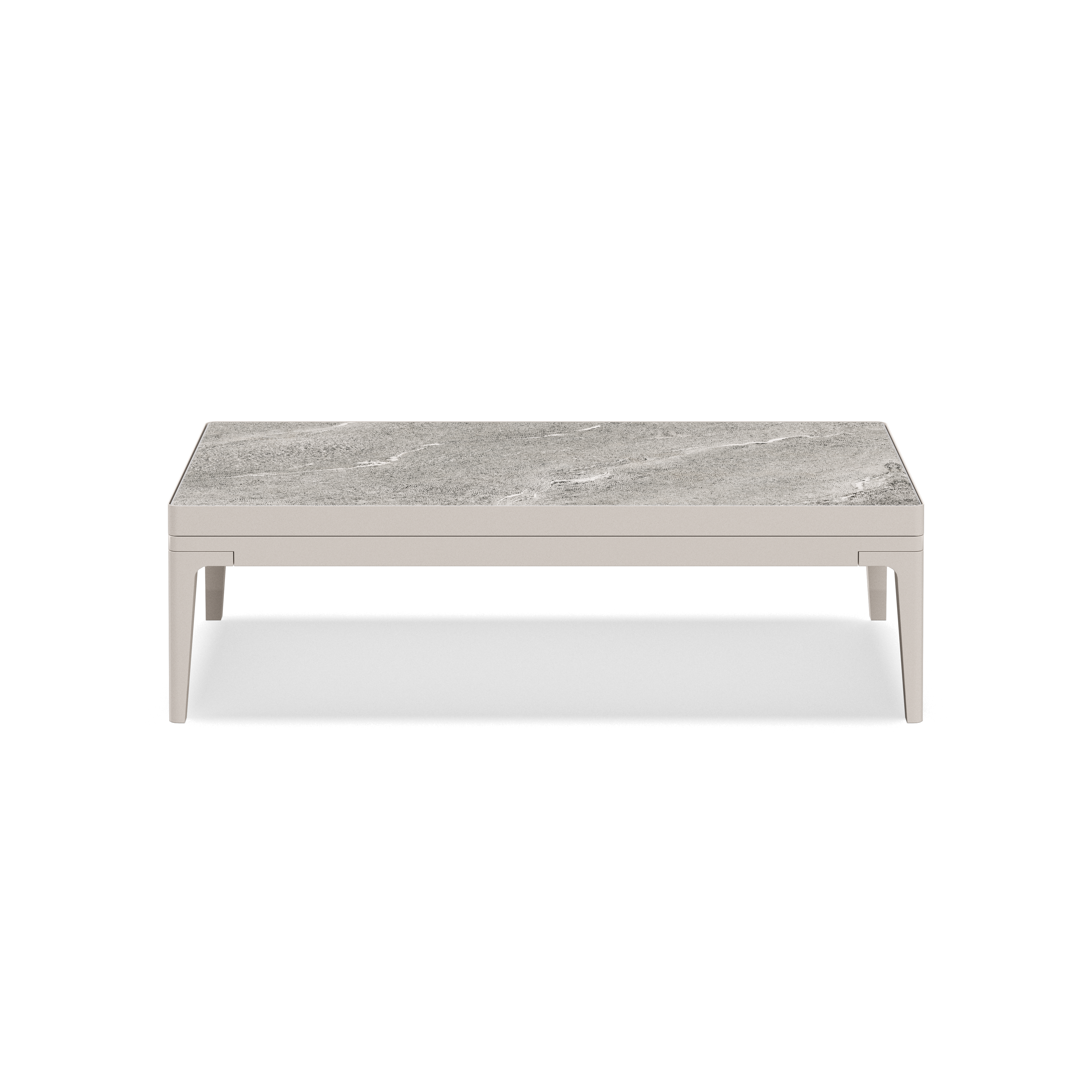 Gloster Grid Small Coffee Table -  Ceramic Top
