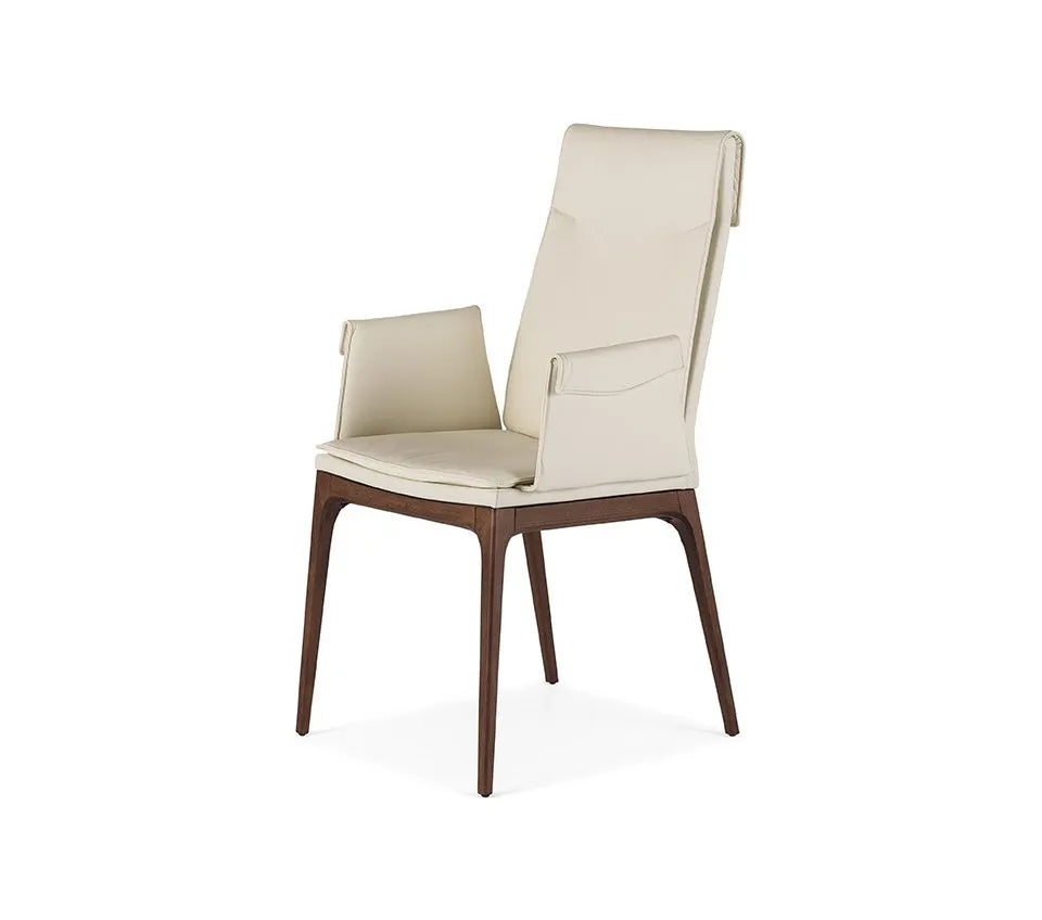 Cattelan Italia Sofia High Back Dining Armchair – Soft Leather & Glove Soft Leather