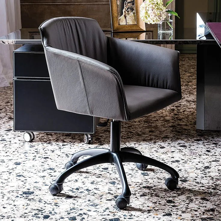 Cattelan Italia Tyler Wheels Swivel Office Armchair