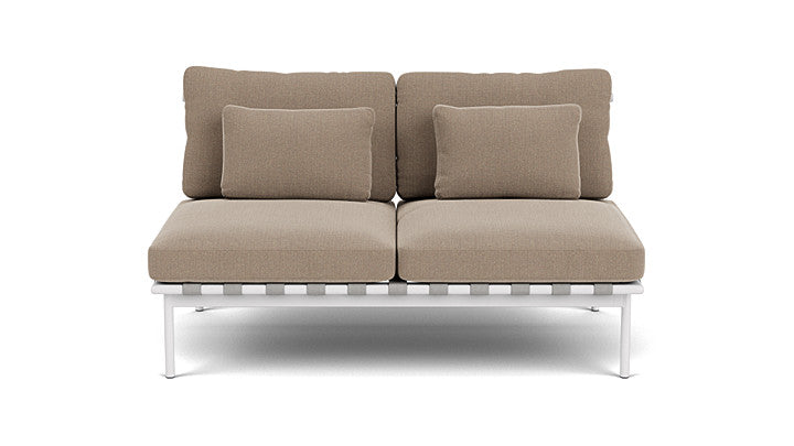 Barlow Tyrie Around Deep Seating Double Lounge Sofa Without Arms