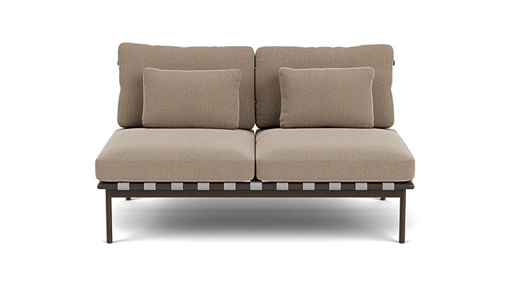 Barlow Tyrie Around Deep Seating Double Lounge Sofa Without Arms