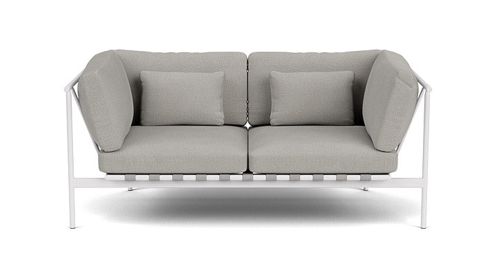 Barlow Tyrie Around Deep Seating Double Lounge Sofa with Aluminium Arms