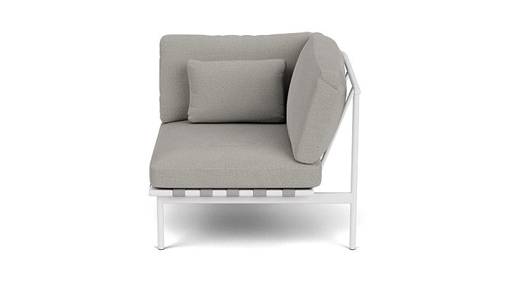 Barlow Tyrie Around Deep Seating Single Lounge Chair with Aluminium Right Arm