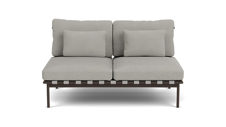 Barlow Tyrie Around Deep Seating Double Lounge Sofa Without Arms