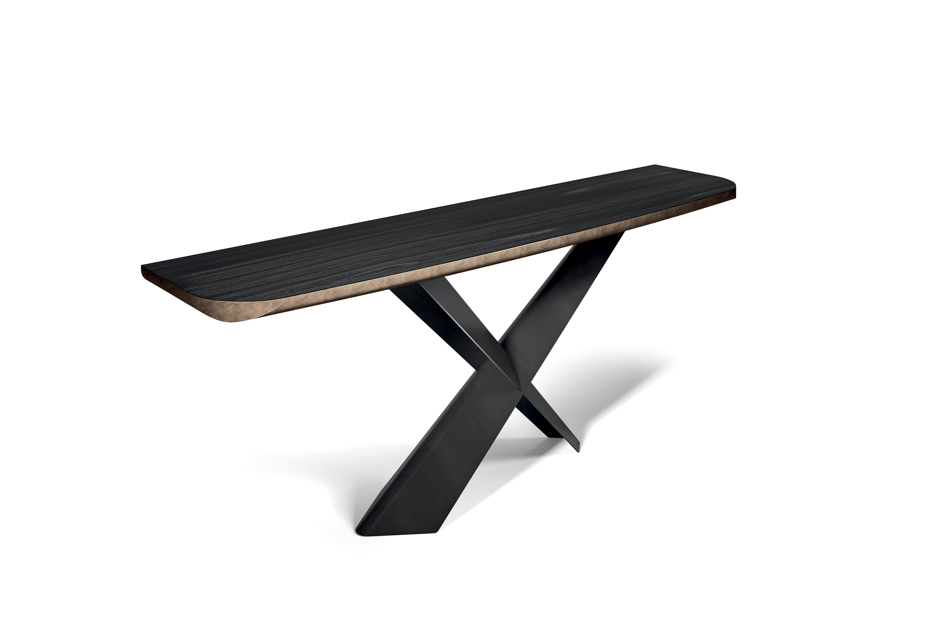 cattelan italia terminal wood-c Console with Base