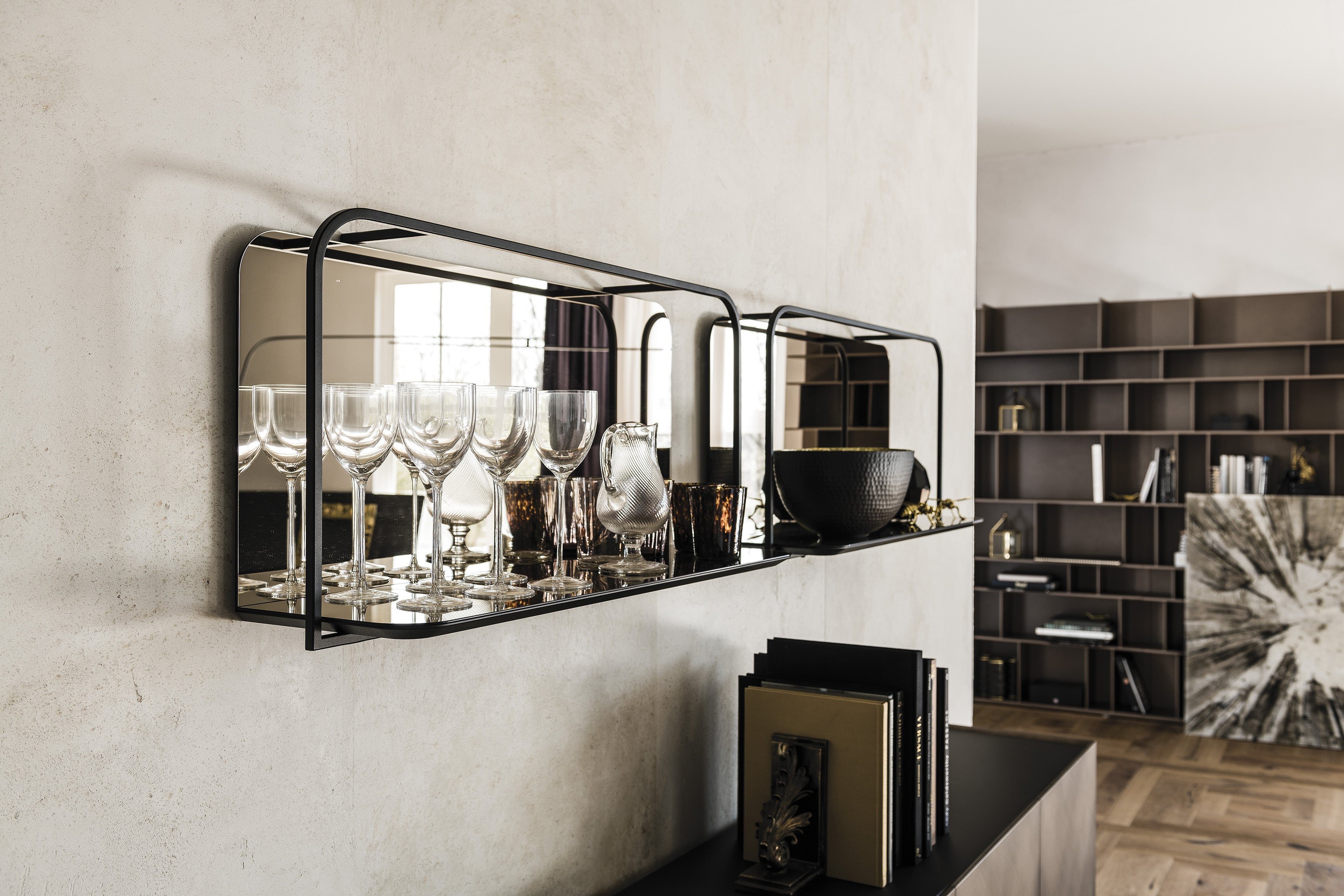 Cattelan Italia Tresor Titanium Shelf