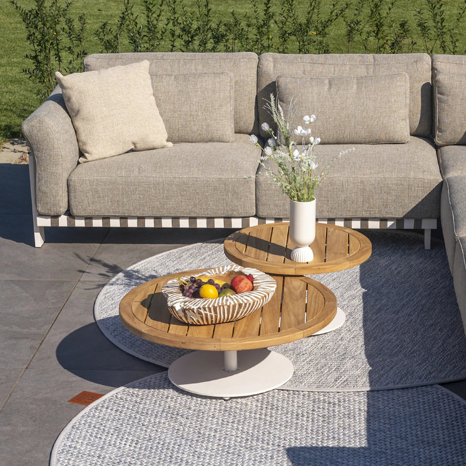 4 Seasons Outdoor Volta Coffee And Side Table Set