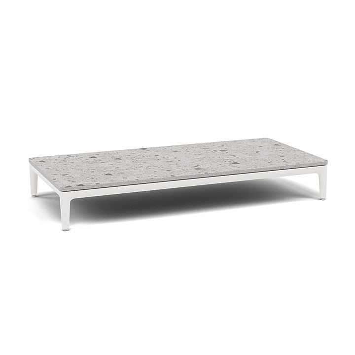 Manutti Zendo Sense Small Rectangular Coffee Table with 96 cm Width, 46 cm Depth & 15 cm Height