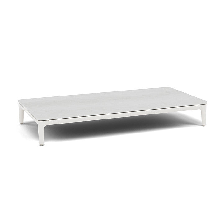 Manutti Zendo Sense Small Rectangular Coffee Table with 96 cm Width, 46 cm Depth & 15 cm Height