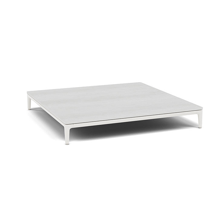 Manutti Zendo Sense Square Coffee Table with 96 cm Width & Depth and 15 cm Height