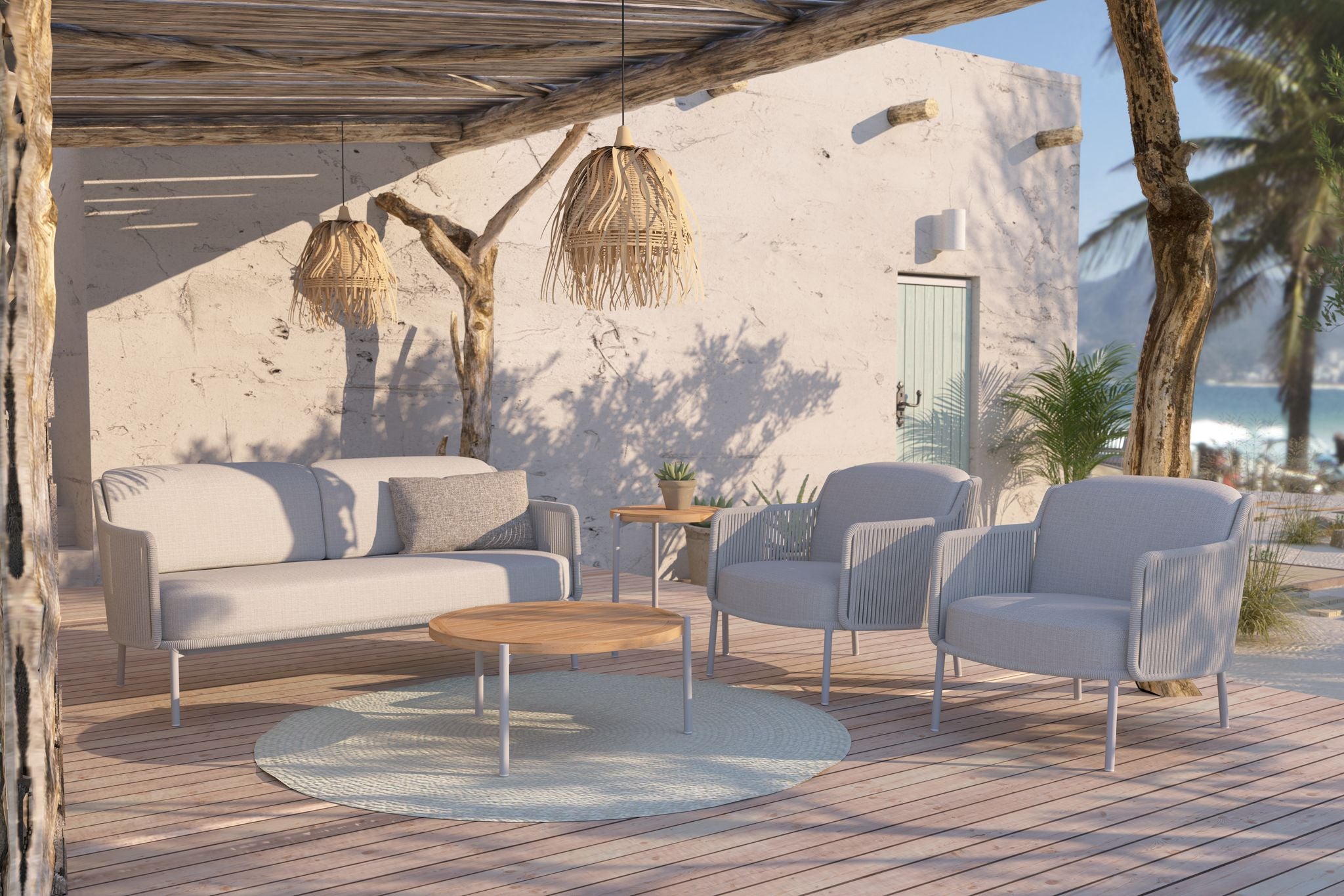 4 Seasons Outdoor Bernini Lounge Set