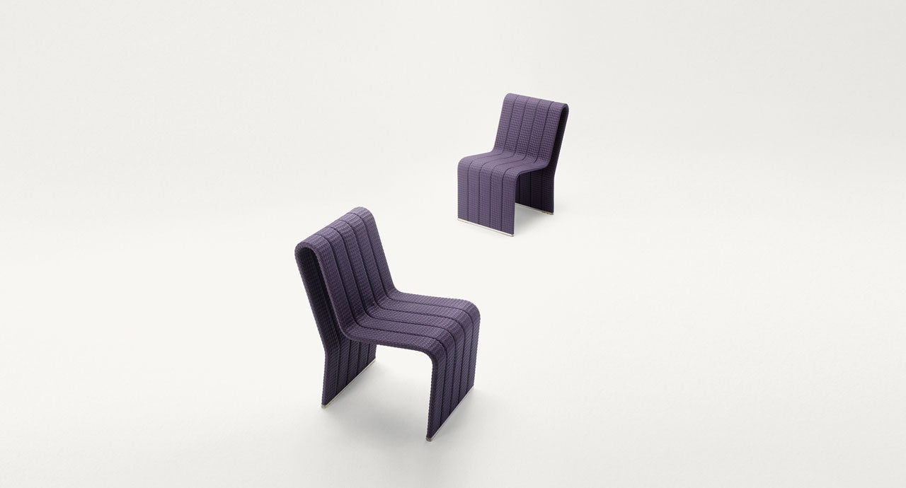Paola Lenti Lenti Frame Chair in Purple