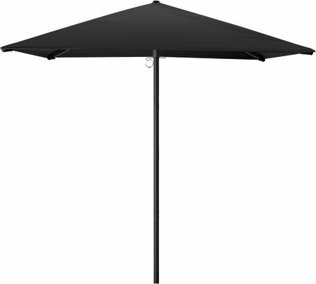 Manutti Centra Umbrella - Small - l pole black - 180x180 Black